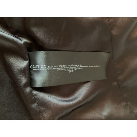 Ever New Melbourne Jacket Womens 12 Cottage Core Dark Plaid Double Breasted Coat - Picture 9 of 15